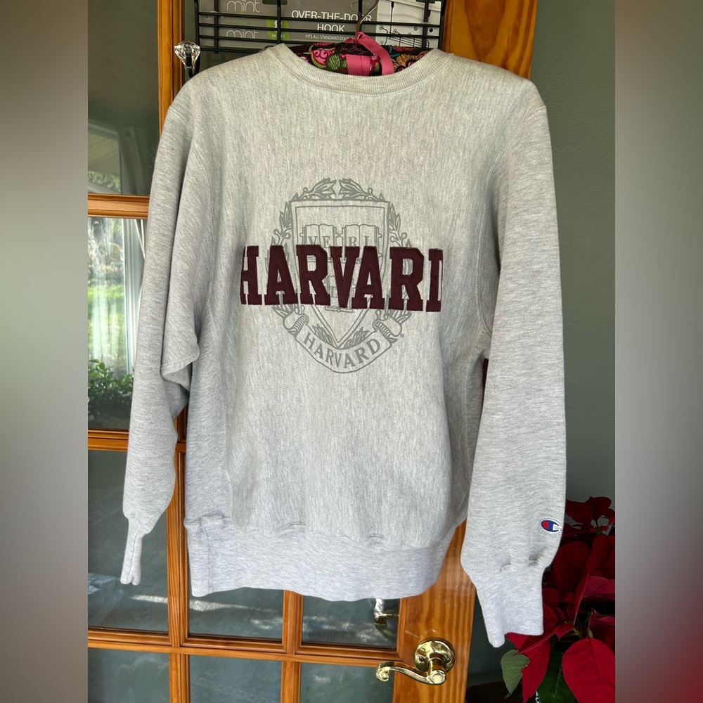 Vintage Harvard Champion Sweatshirt Large